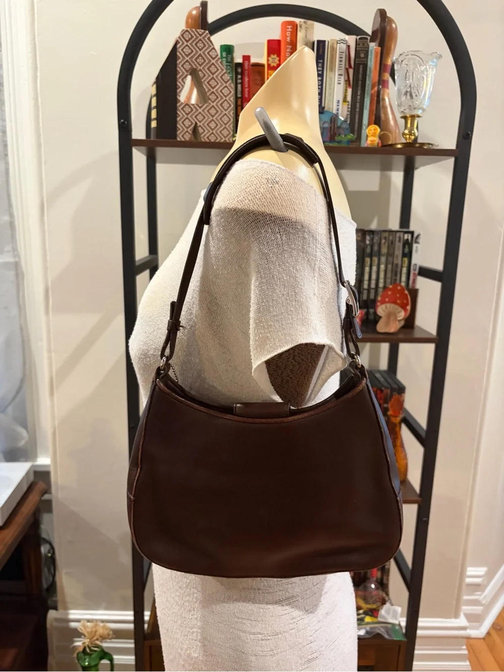 Vintage Brown Coach Ergo Demi Bag - 8319